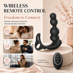 360° Rotating Prostate Massager & Vibrating Anal Plug