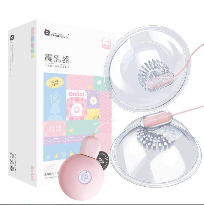 Breast & Clitoral Massager with Vibrating Egg