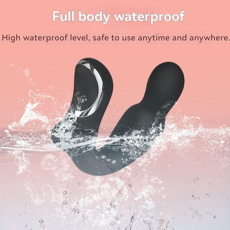 Male prostate massager, high-quality silicone toy, full body waterproof design for safe use anytime and anywhere.