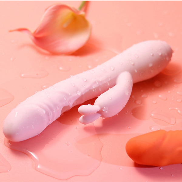 Realistic Warming Thrusting G-Spot Rabbit Vibrator