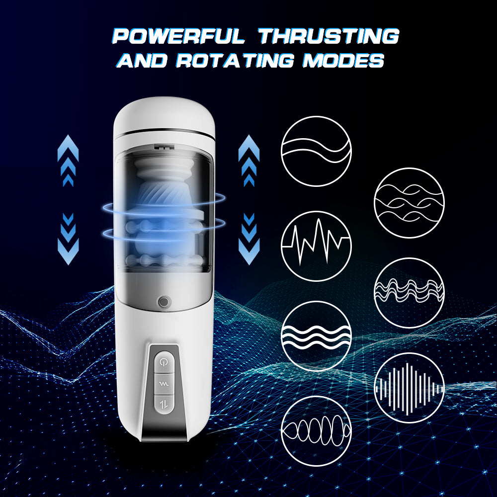 7-Mode Automatic Thrusting Vibrating Male Masturbator