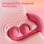 Melody Wearable G Spot Vibrator with built-in pressure sensor for muscle contraction response.