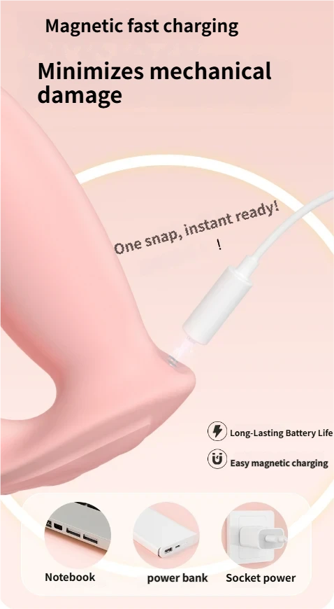 Butterfly Wearable Remote Internal Egg Vibrator with magnetic fast charging and minimal mechanical damage features.