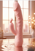Realistic Warming Thrusting G-Spot Rabbit Vibrator