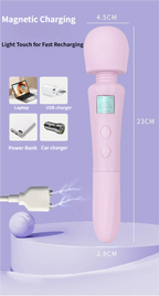 Magic wand vibrator: Massage and vibration