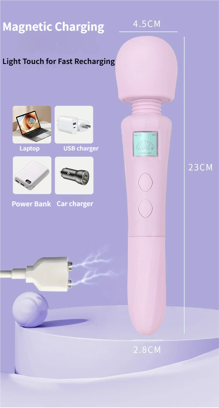 Magic wand vibrator: Massage and vibration