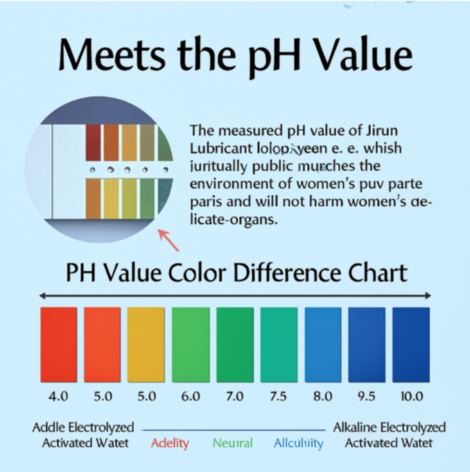  Water-Based Warming and Cooling Lubricant Maintains a Suitable pH Level