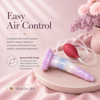 Squirting Realistic Dildo with Air Pump - Silicone Ejaculating Toy