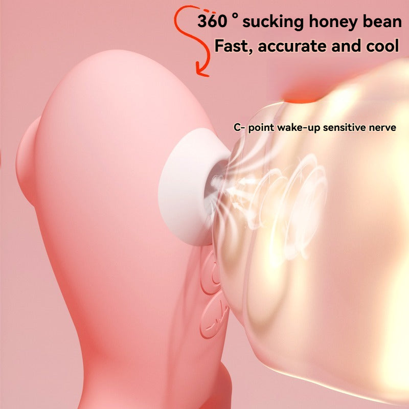 Women's Suction Vibrator 10-Speed-360 ° sucking nipples and clitoris