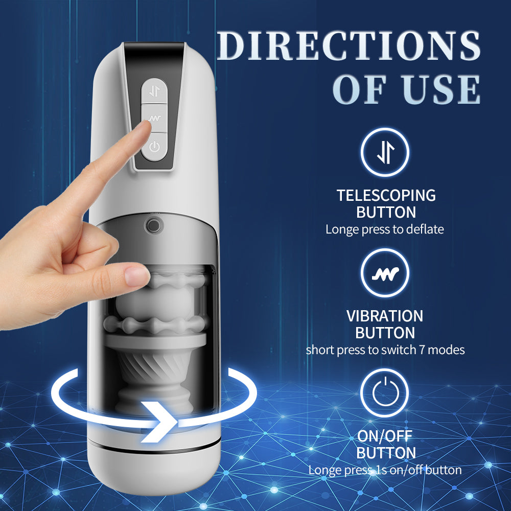 7-Mode Automatic Thrusting Vibrating Male Masturbator