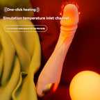 7 Inches Realistic Warm G-Spot Vibrator – 10 Vibration