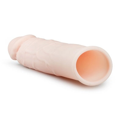 Penis Extender Sleeve in pink side view