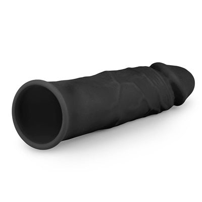 Penis Extender Sleeve in black side view