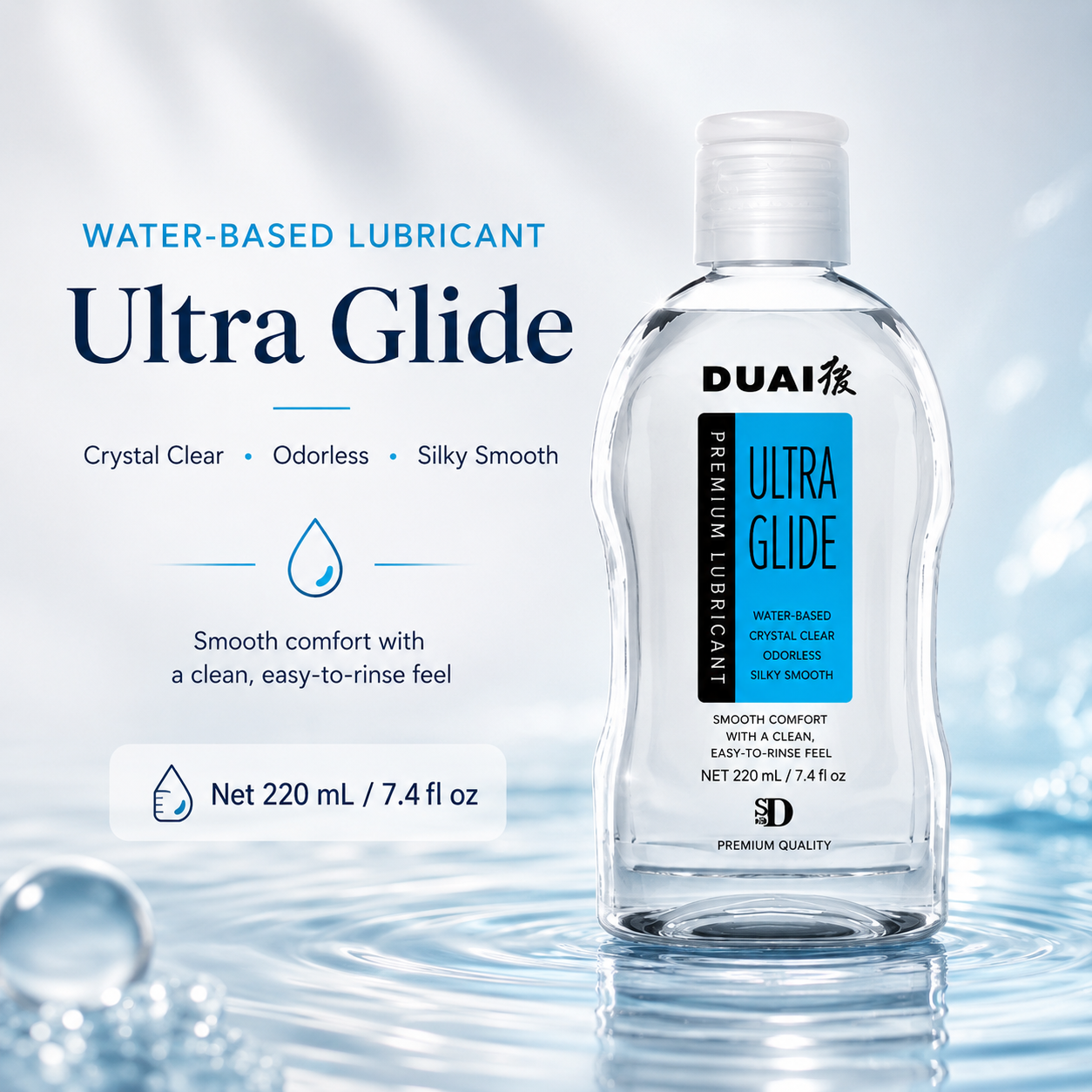  Water-Based Warming and Cooling Lubricant  for  Anal Play  Massage