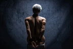 185cm Caucasian Silver-Haired Male Sex Doll with Gothic Style