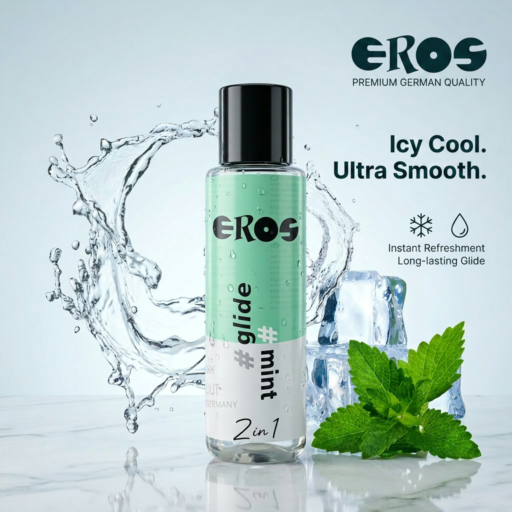 Silicone-Based Cooling Lubricant for Men, Long-Lasting Anal Lube