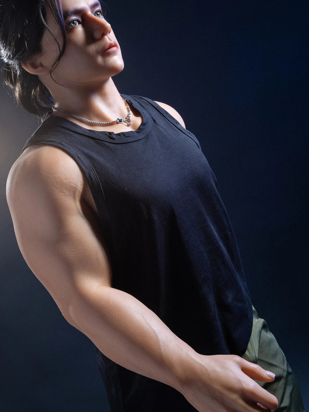 177cm Mixed Race Muscular Male Sex Doll - One Piece Non-Detachable