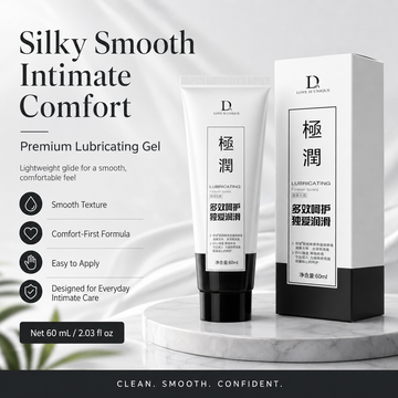 Water-Based Lubricant for Couples, Long-Lasting with Hyaluronic Acid