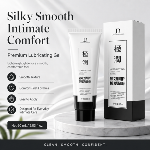 Water-Based Lubricant for Couples, Long-Lasting with Hyaluronic Acid