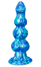12" XL Silicone Fantasy Knot Dildo with 3 Knots, Thick Design & Strong Suction Cup for Multi-Use AM-003