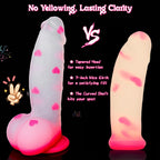 8-Inch Thick Fantasy Dildo with Strong Suction Cup