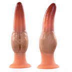11.8" XL Silicone Fantasy Knot Dildo, 3.25" Suction Base