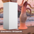 11.8" XL Silicone Fantasy Knot Dildo, 3.25" Suction Base