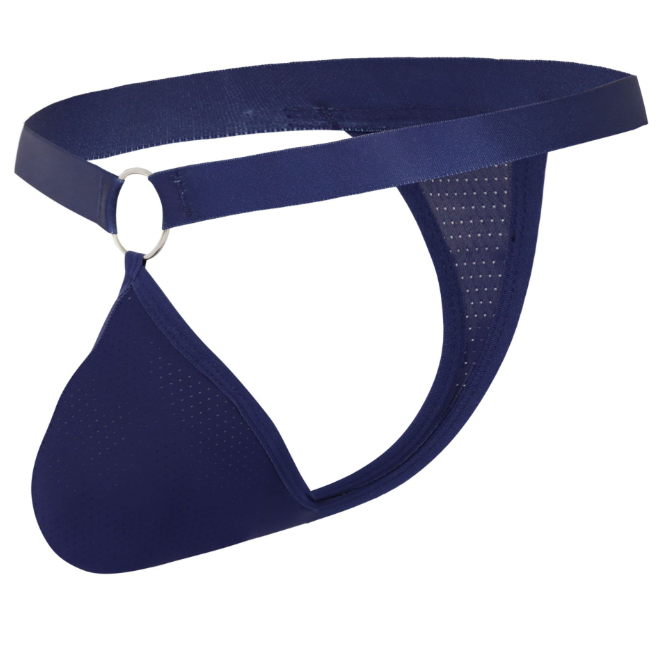 Men’s Low-Rise Mesh Thong