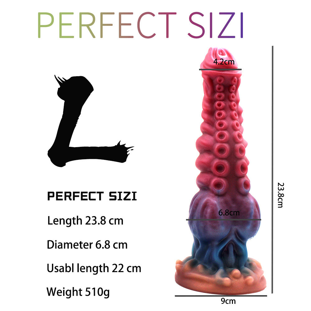 Super Soft Large Octopus Knot Dildo - Thick Realistic Tentacle Sex Toy