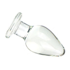 Giant Head Glass Anal Plug for Anal Training  Dilation for men:size L detail