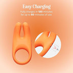 Vibrating Penis Sleeve -Hidden built‑in bullet vibrator forglans‑focused stimulation