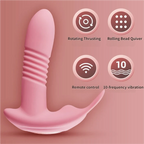 Thrusting Wearable Vibrator – Remote Controlled Clitoral & G-Spot