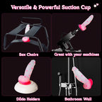 8-Inch Thick Fantasy Dildo with Strong Suction Cup