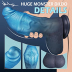 2.8" Silicone Suction Cup Dildo 8.2" Girthy Fantasy G-Spot Anal