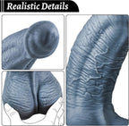 11" XL Silicone Fantasy Dildo, 3" Thick Dual Density