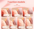 Mushroom Warm Suction Vibrator-G-Spot Massage