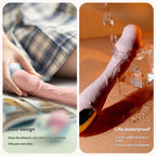 7 Inches Realistic Warm G-Spot Vibrator – 10 Vibration