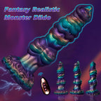 Realistic Big Dragon Monster with iridescent purple teal design and thrusting vibration feature.