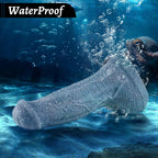 11" XL Silicone Fantasy Dildo, 3" Thick Dual Density