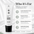 Water-Based Lubricant for Couples, Long-Lasting with Hyaluronic Acid