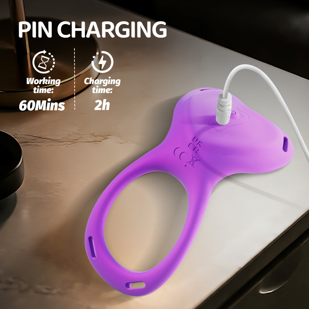 2-in-1 Wearable Panty Vibrator & Cock Ring with App Control