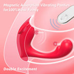 Remote Control Magnetic Lay-on G-Spot Vibrator-magentic adsorption