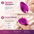 Wearable Clitoral Vibrator, 8 Modes, Waterproof - Better Than Chocolate 2