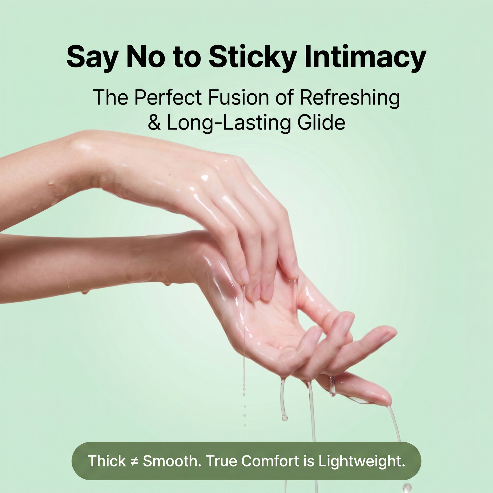 Silicone-Based Cooling Lubricant for Men, Long-Lasting Anal Lube