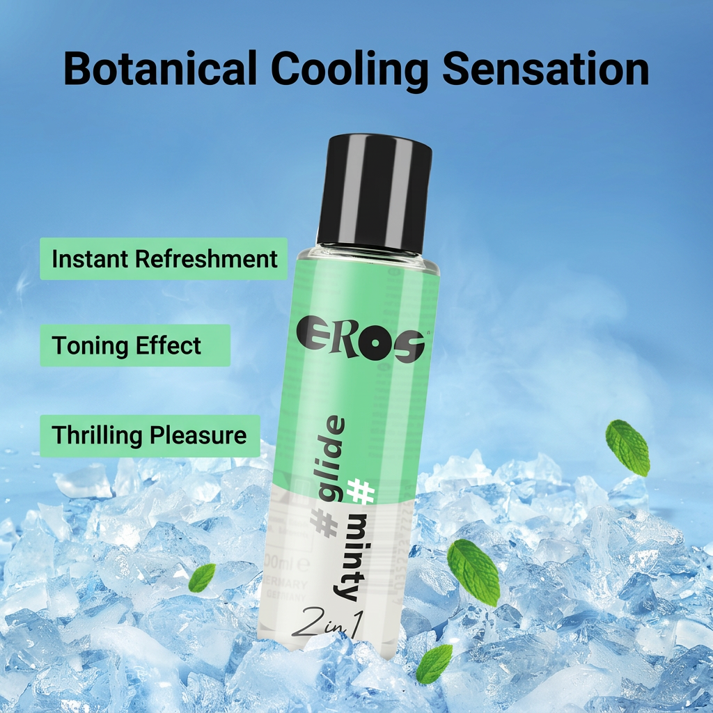 Silicone-Based Cooling Lubricant for Men, Long-Lasting Anal Lube