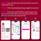 2-in-1 App-Controlled Panty Vibrator & Cock Ring for Couples