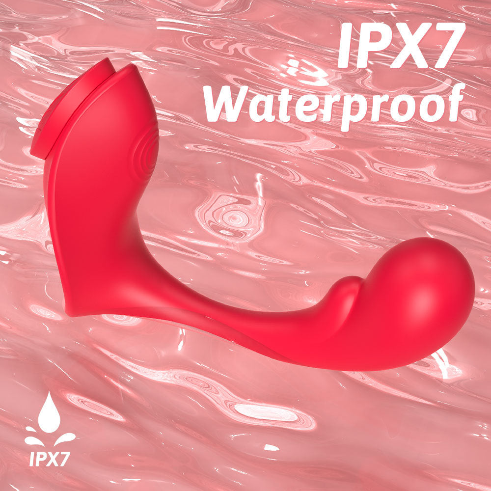 Remote Control Magnetic Lay-on G-Spot Vibrator-IPX7 Waterproof