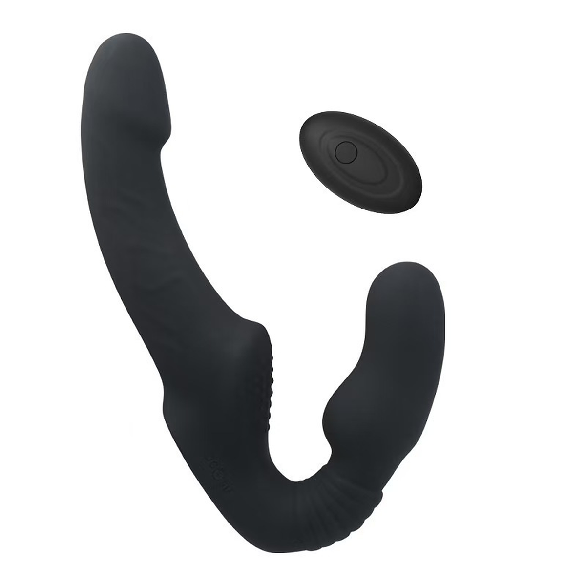 Black CR-236 dual-ended remote vibrator with remote control