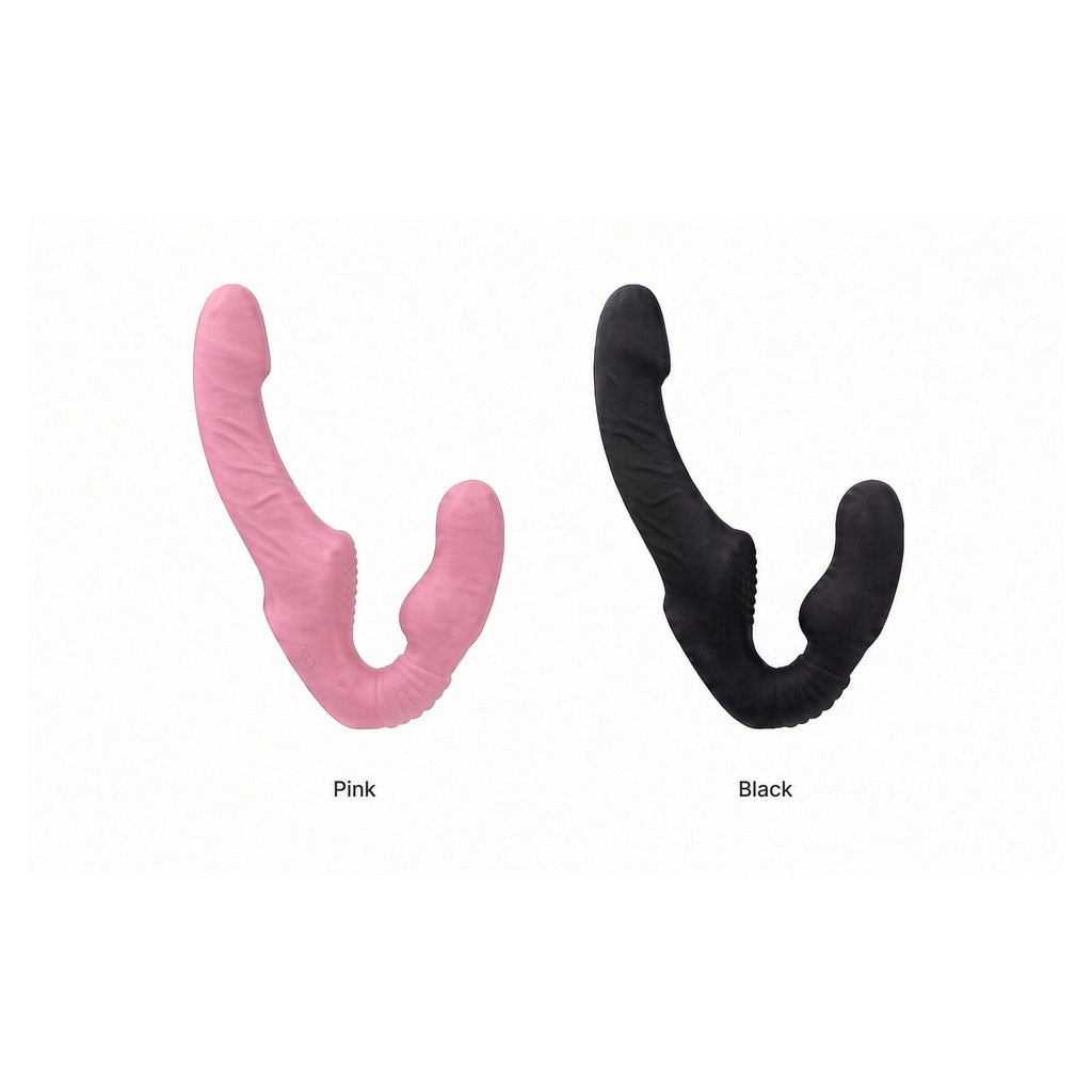 CR-236 dual-ended remote vibrator in pink and black