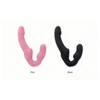 CR-236 dual-ended remote vibrator in pink and black